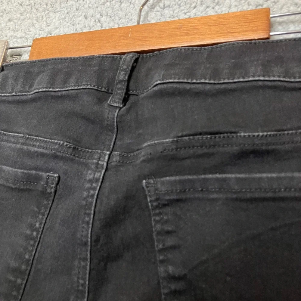 d.jeans High Rise Repreve Jeans Women 10 Black Denim Skinny Stretch Minimal‎